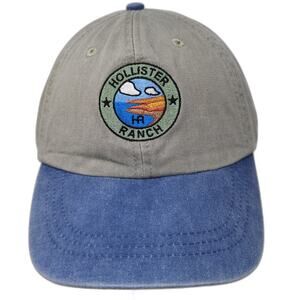 Hollister Ranch Slideback Baseball Cap Multi One Size Embroidered 6 Panel Adams